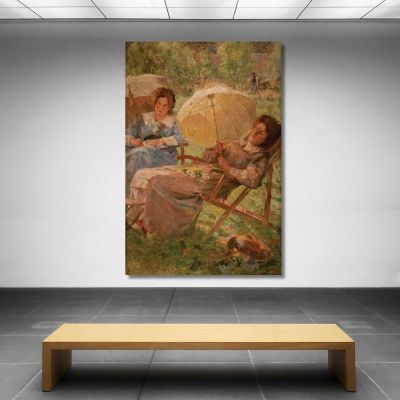 Sun Cure Eliseu Visconti evs17 canvas print 