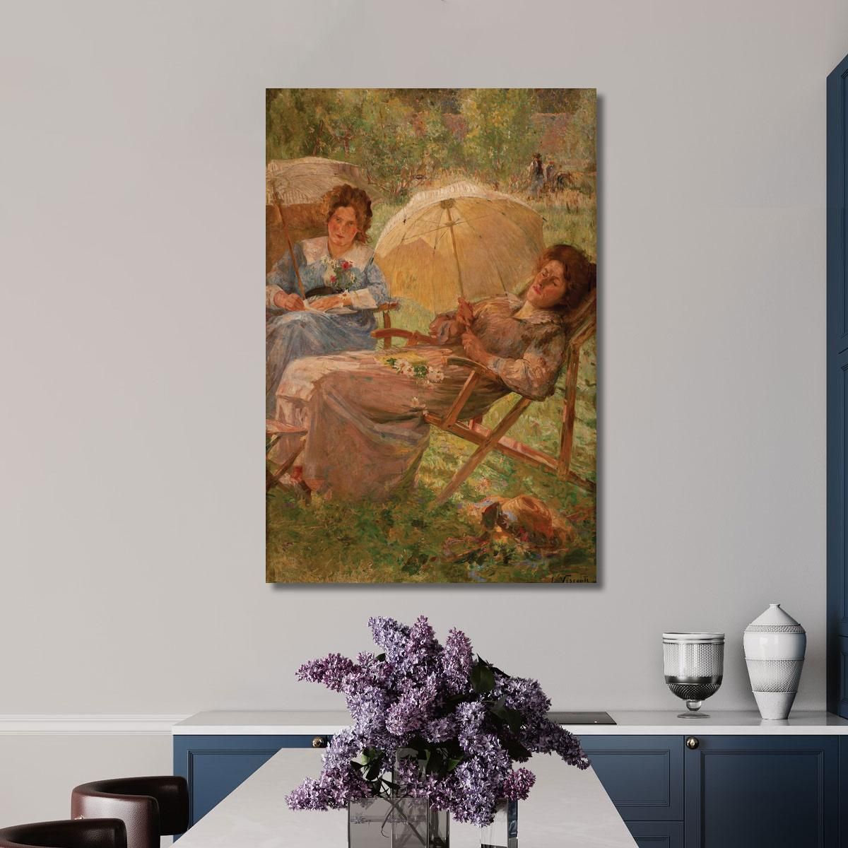 Sun Cure Eliseu Visconti evs17 canvas print 