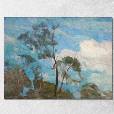 Teresopolis Sky Eliseu Visconti evs18 canvas print 