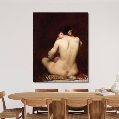Woman'S Back Eliseu Visconti evs22 canvas print 