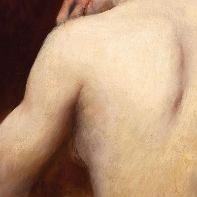 Woman'S Back Eliseu Visconti evs22 canvas print
