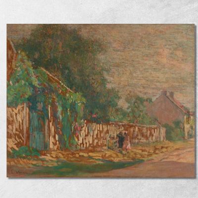 Street Flowers Eliseu Visconti evs24 canvas print 