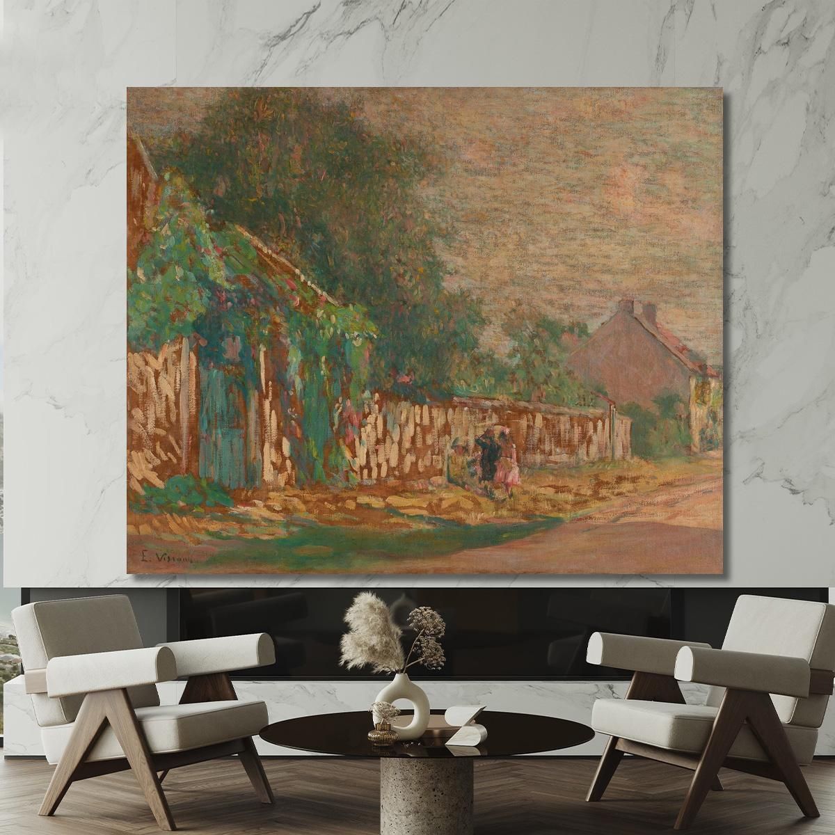 Street Flowers Eliseu Visconti evs24 canvas print 