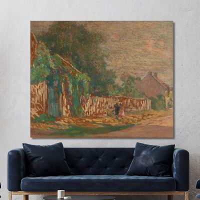 Street Flowers Eliseu Visconti evs24 canvas print 