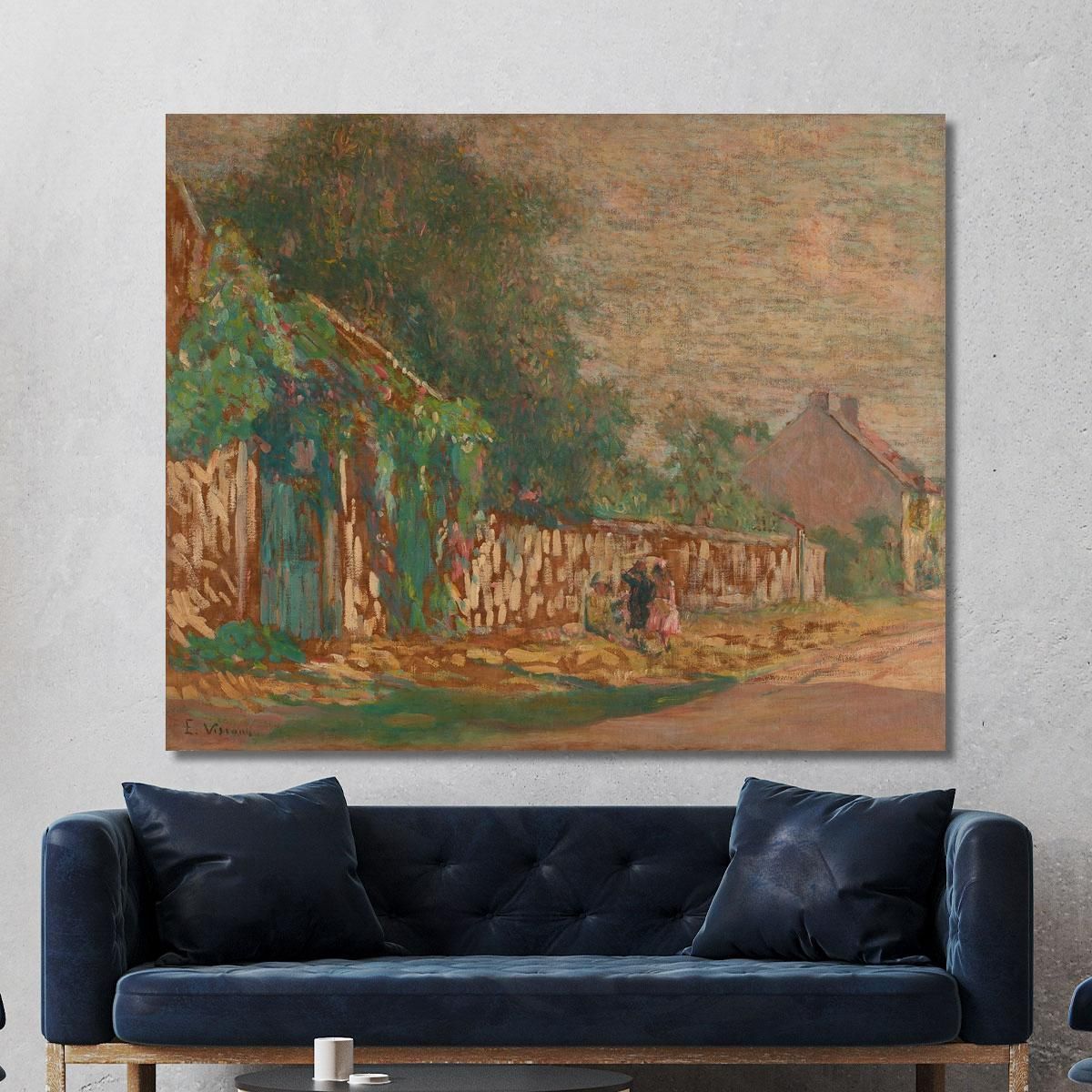 Street Flowers Eliseu Visconti evs24 canvas print 