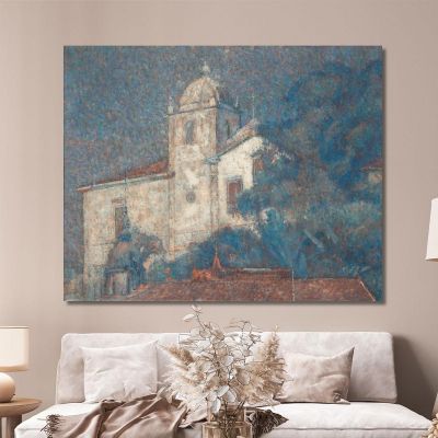 Church Of Santa Teresa Eliseu Visconti evs26 canvas print 