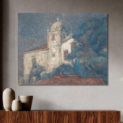 Church Of Santa Teresa Eliseu Visconti evs26 canvas print 