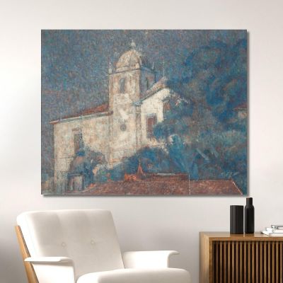 Church Of Santa Teresa Eliseu Visconti evs26 canvas print 