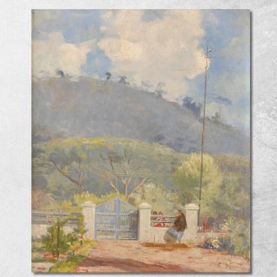 Teresopolis Morning Eliseu Visconti evs31 canvas print 