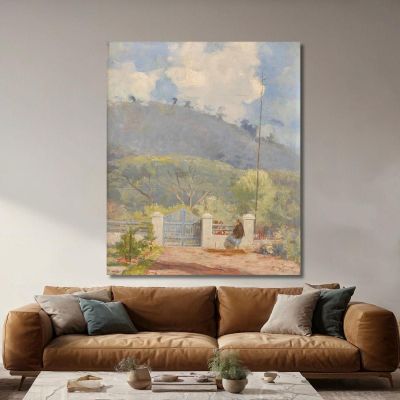 Teresopolis Morning Eliseu Visconti evs31 canvas print 