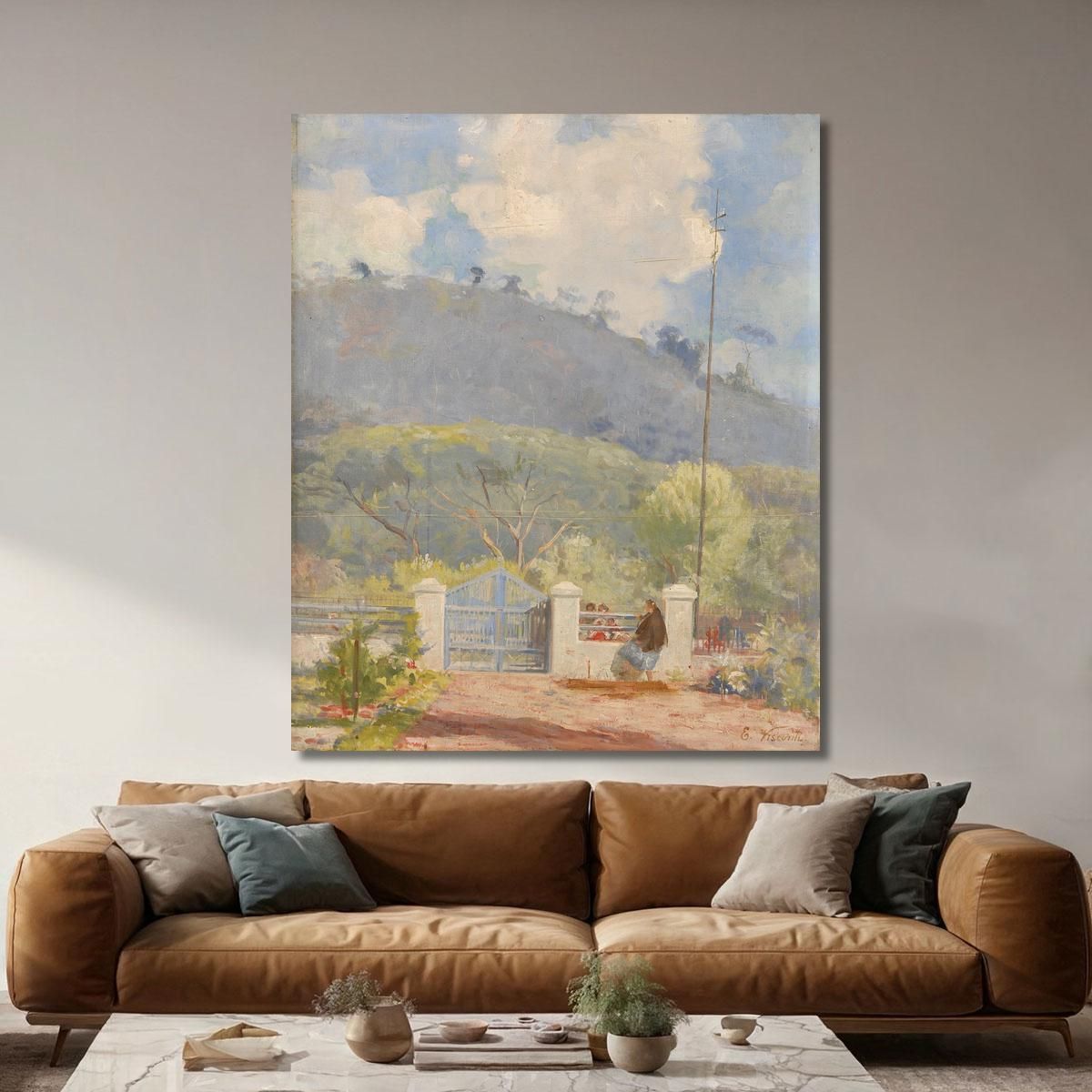 Teresopolis Morning Eliseu Visconti evs31 canvas print 