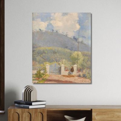 Teresopolis Morning Eliseu Visconti evs31 canvas print 