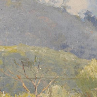 Teresopolis Morning Eliseu Visconti evs31 canvas print