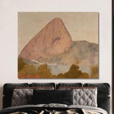 Marina With Sugarloaf Mountain Eliseu Visconti evs32 canvas print 
