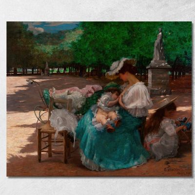 Maternity Eliseu Visconti evs33 canvas print 