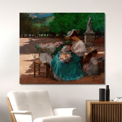 Maternity Eliseu Visconti evs33 canvas print 