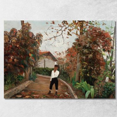 Boy On The Hill Eliseu Visconti evs34 canvas print 