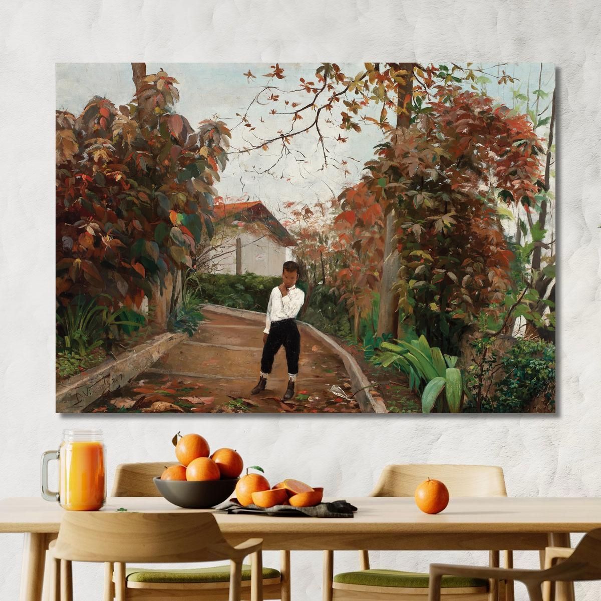 Boy On The Hill Eliseu Visconti evs34 canvas print 