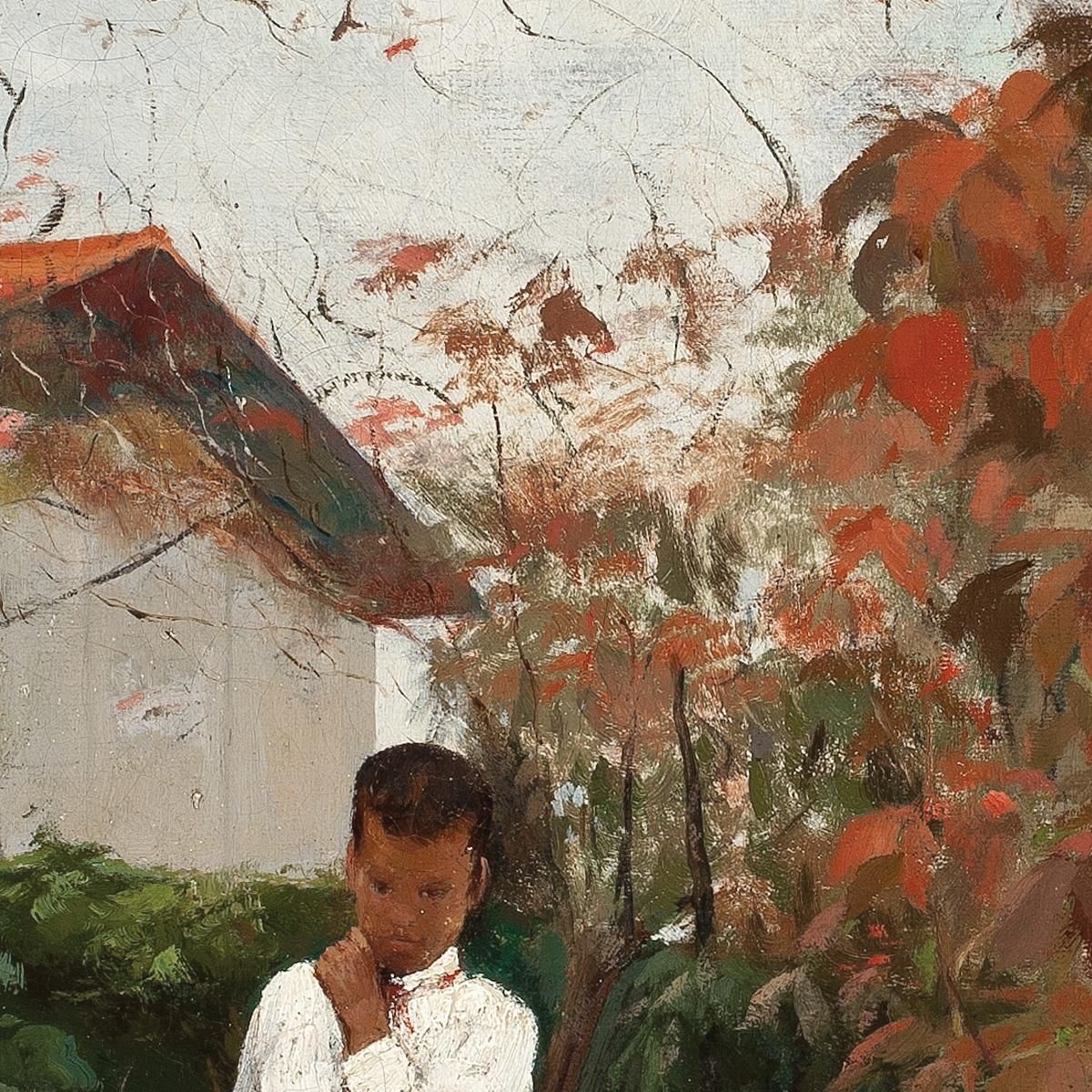 Boy On The Hill Eliseu Visconti evs34 canvas print