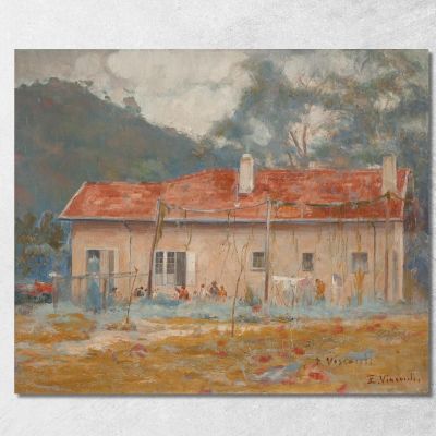 My Country House Eliseu Visconti evs37 canvas print 