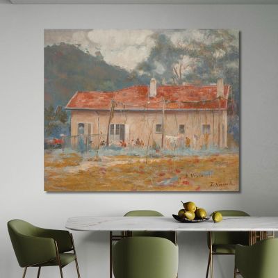 My Country House Eliseu Visconti evs37 canvas print 