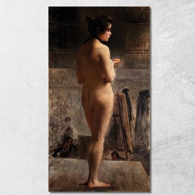 No Feminino Eliseu Visconti evs41 canvas print 