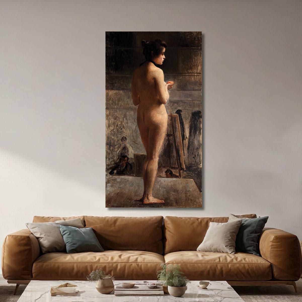 No Feminino Eliseu Visconti evs41 canvas print 