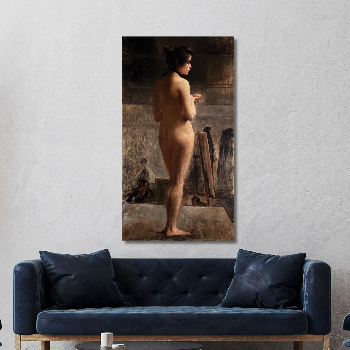 No Feminino Eliseu Visconti evs41 canvas print 
