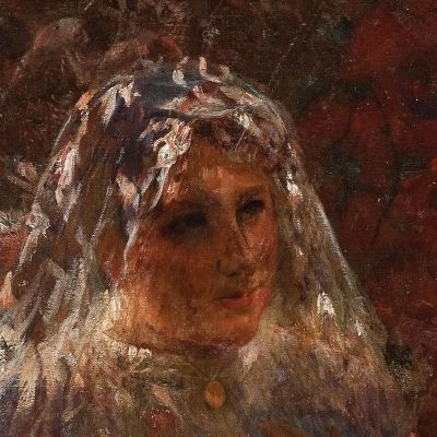 First Communion Eliseu Visconti evs54 canvas print