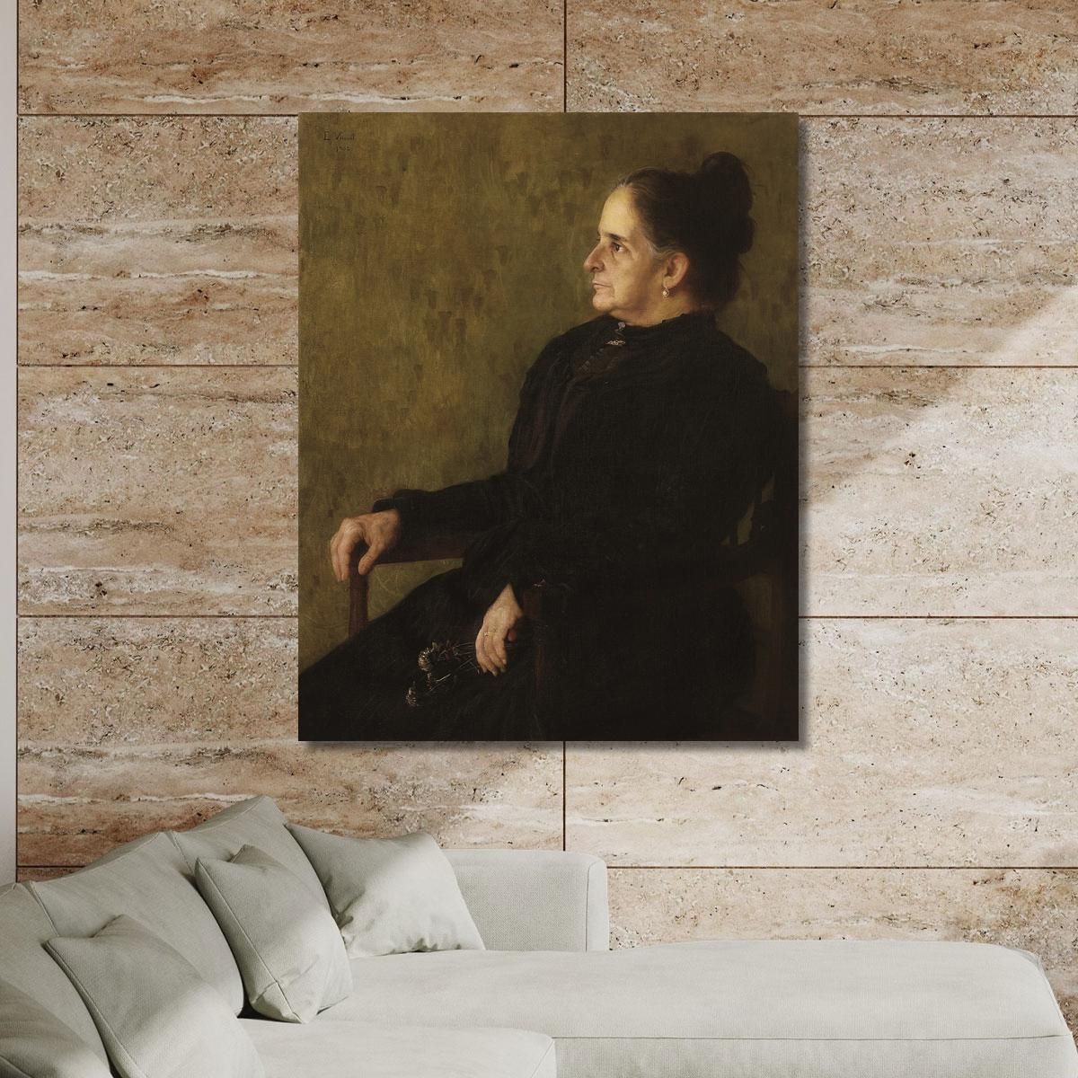 Portrait Of Adelaide Simas Eliseu Visconti evs58 canvas print 