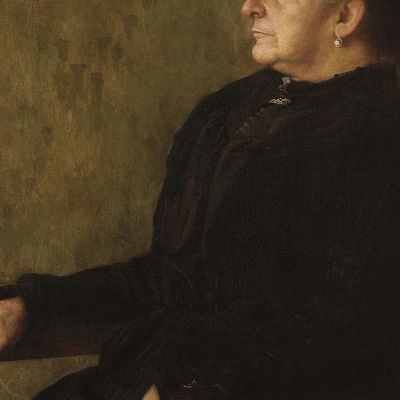 Portrait Of Adelaide Simas Eliseu Visconti evs58 canvas print