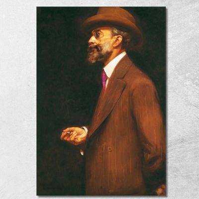 Portrait Of Gonzaga Duke Eliseu Visconti evs60 canvas print 