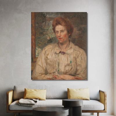 Portrait Of Louise Eliseu Visconti evs62 canvas print 