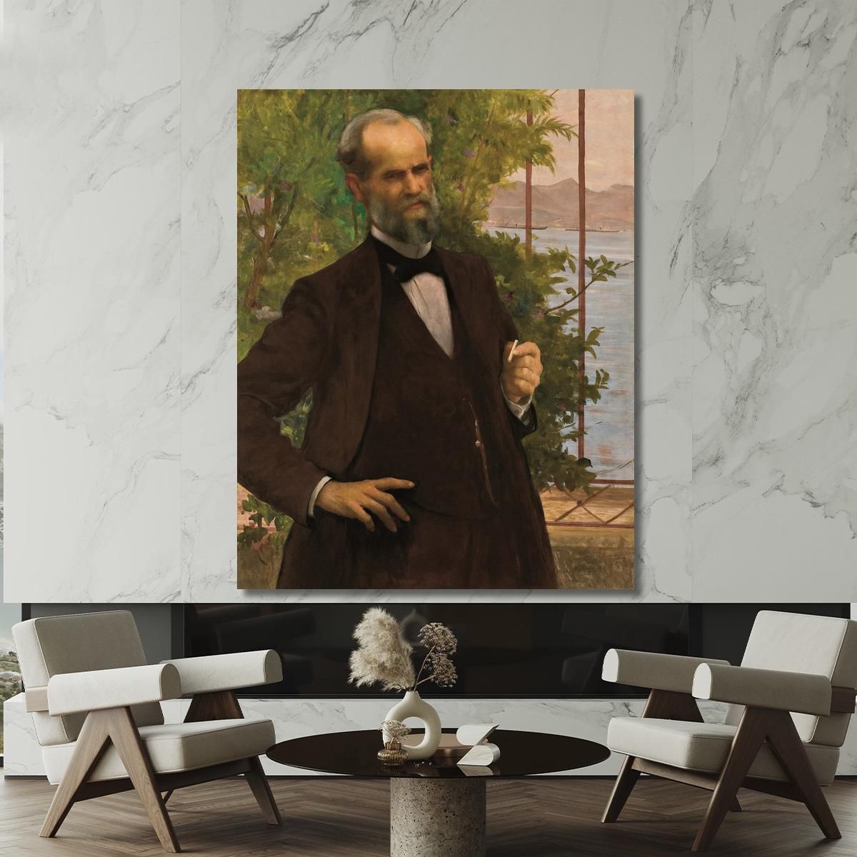 Portrait Of Mr. Simas Eliseu Visconti evs65 canvas print 