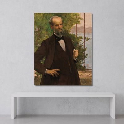 Portrait Of Mr. Simas Eliseu Visconti evs65 canvas print 
