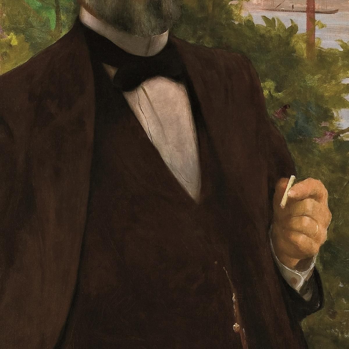 Portrait Of Mr. Simas Eliseu Visconti evs65 canvas print