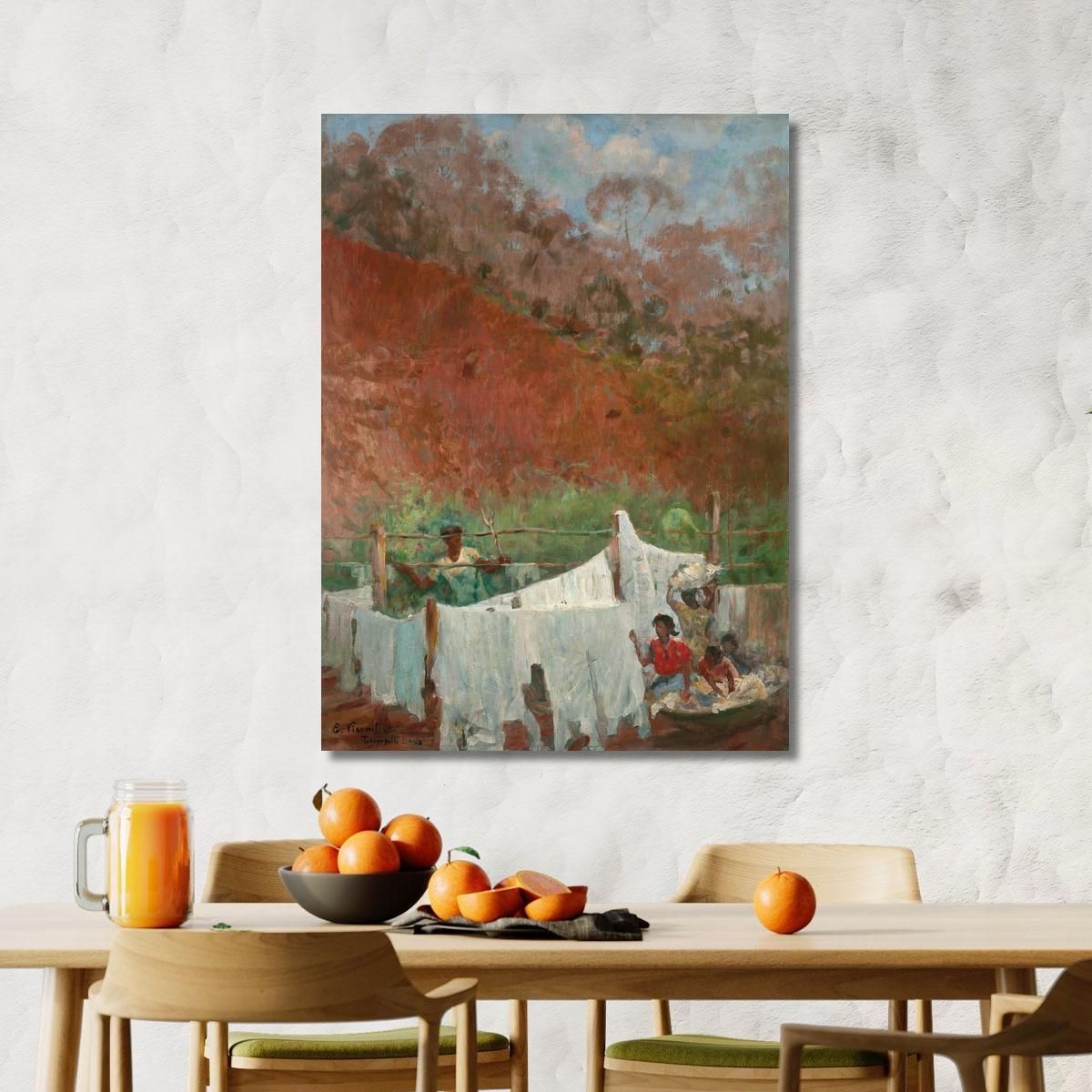 Clothes Hanging Out Eliseu Visconti evs67 canvas print 