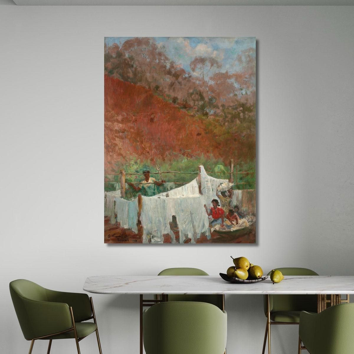 Clothes Hanging Out Eliseu Visconti evs67 canvas print 