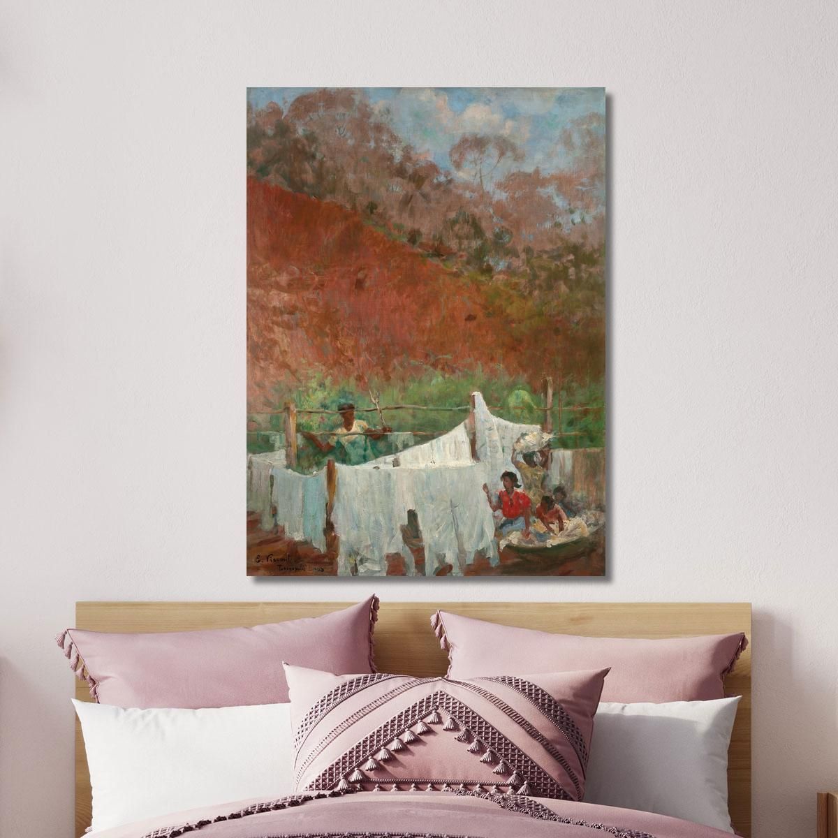 Clothes Hanging Out Eliseu Visconti evs67 canvas print 