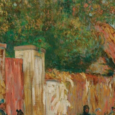 Afternoon In Saint Hubert Eliseu Visconti evs70 canvas print