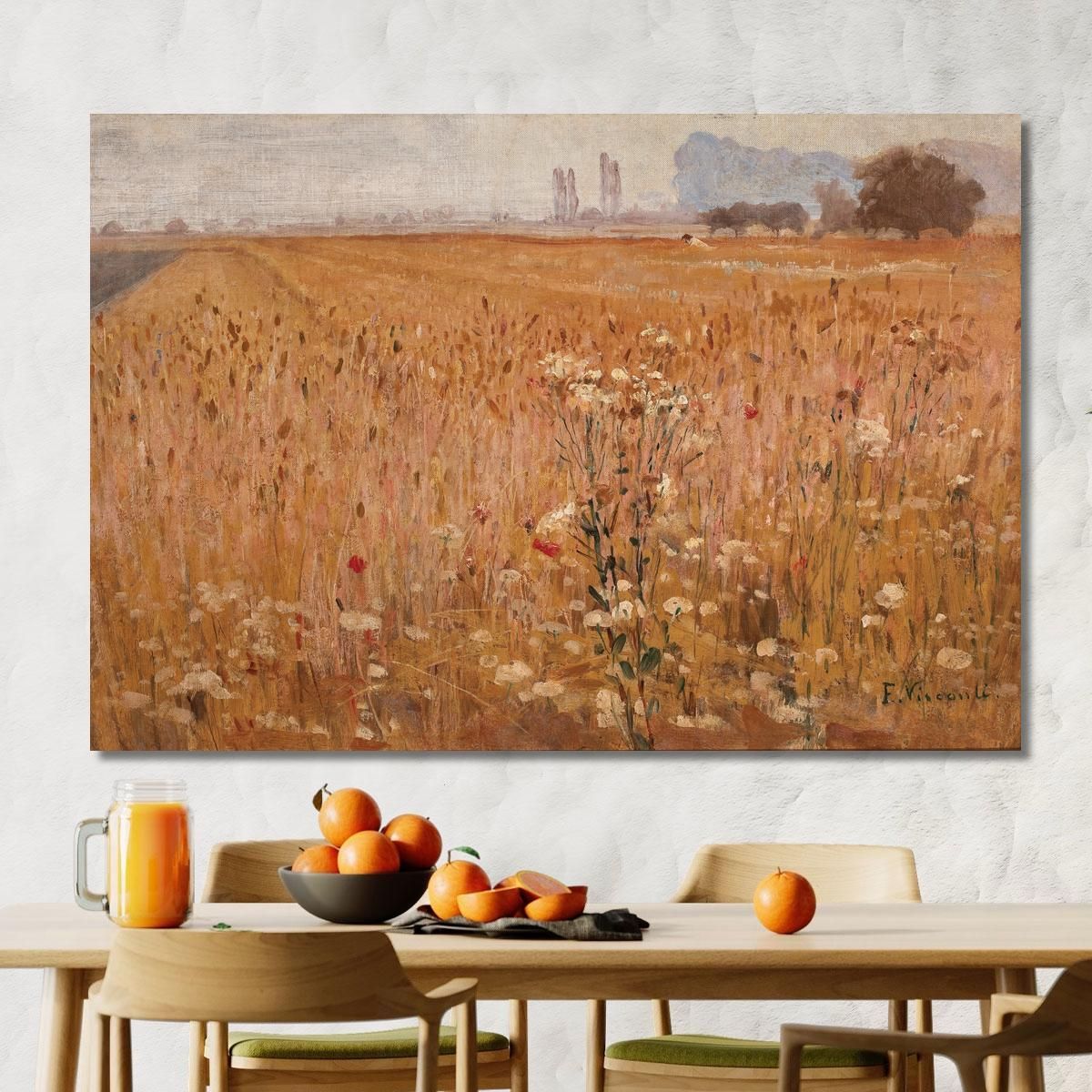 Wheat Field Eliseu Visconti evs73 canvas print 