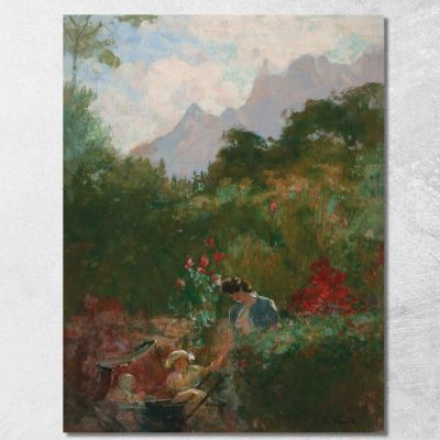 A Nest Eliseu Visconti evs75 canvas print 