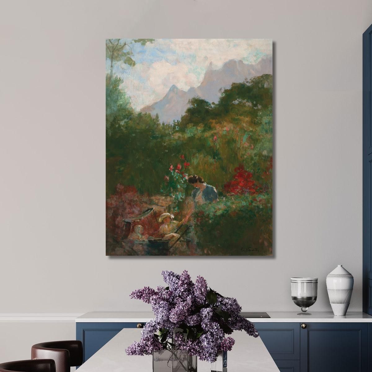 A Nest Eliseu Visconti evs75 canvas print 