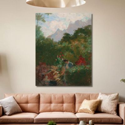A Nest Eliseu Visconti evs75 canvas print 