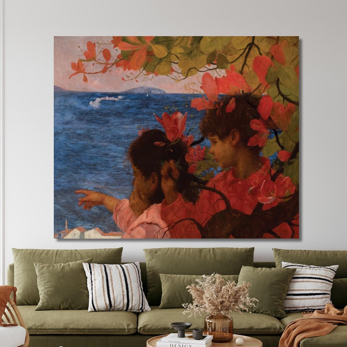 Sea View Eliseu Visconti evs76 canvas print 