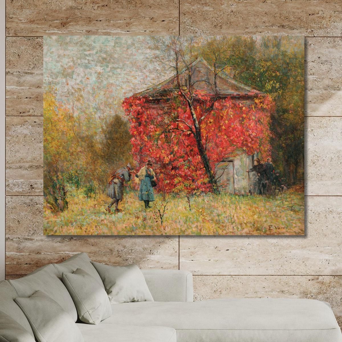 Back To The Trenches Eliseu Visconti evs77 canvas print 