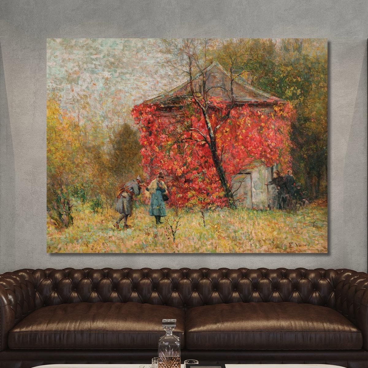 Back To The Trenches Eliseu Visconti evs77 canvas print 