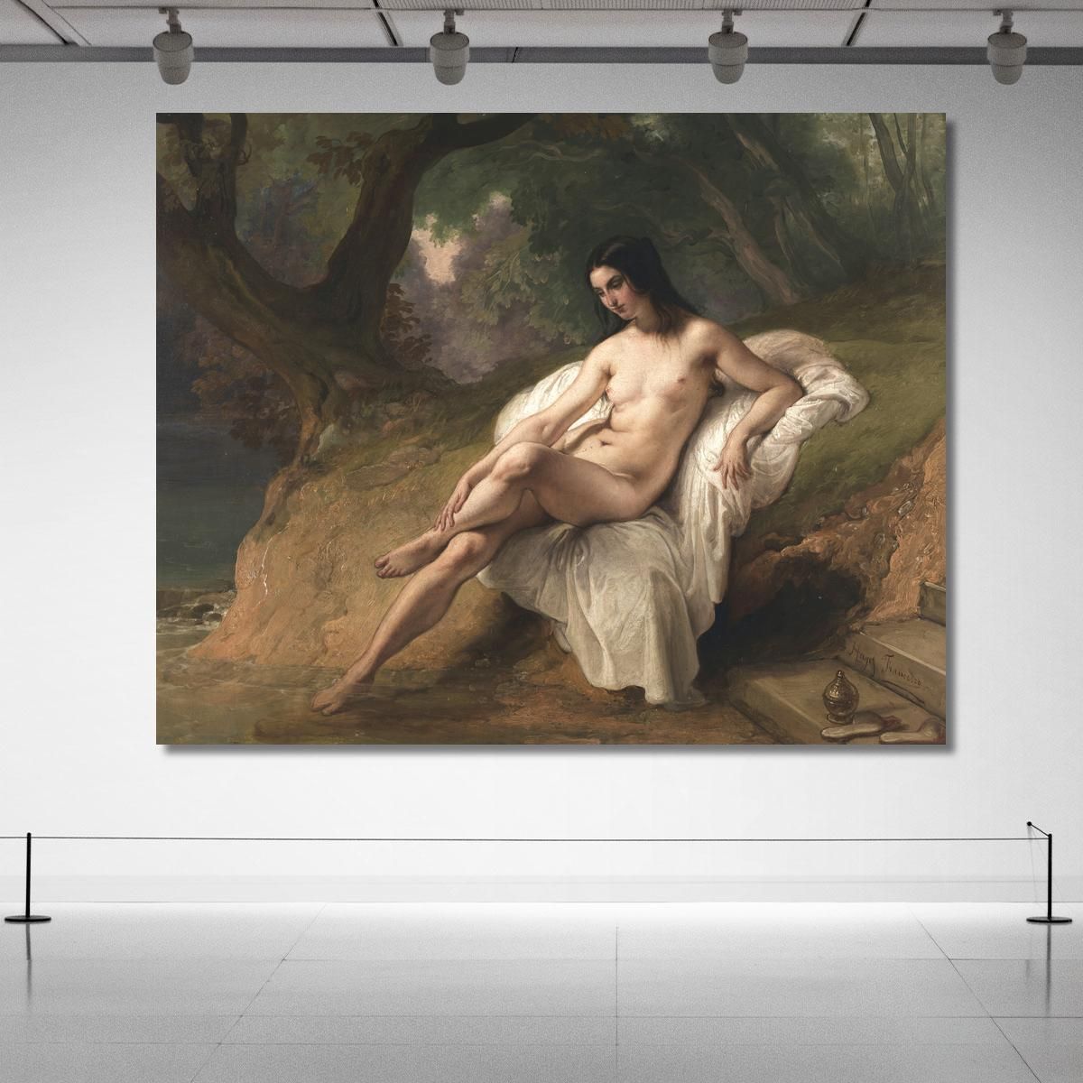 Bather Francesco Hayez fhy1 canvas print 