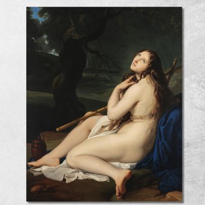 Mary Magdalene As A Hermit Francesco Hayez fhy2 canvas print 