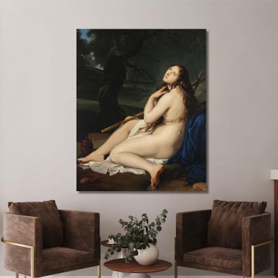 Mary Magdalene As A Hermit Francesco Hayez fhy2 canvas print 